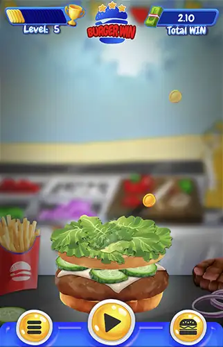 Formas de ganar en Burger Win